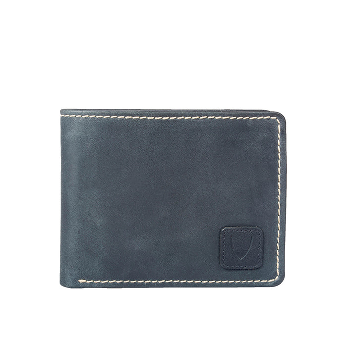 Csw-002 Black Leather Bi-Fold Wallet