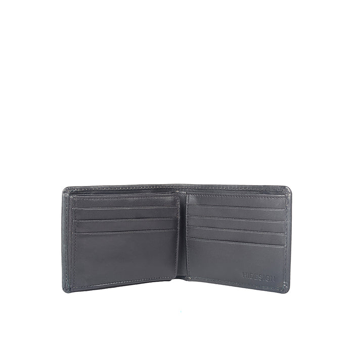 Csw-002 Black Leather Bi-Fold Wallet