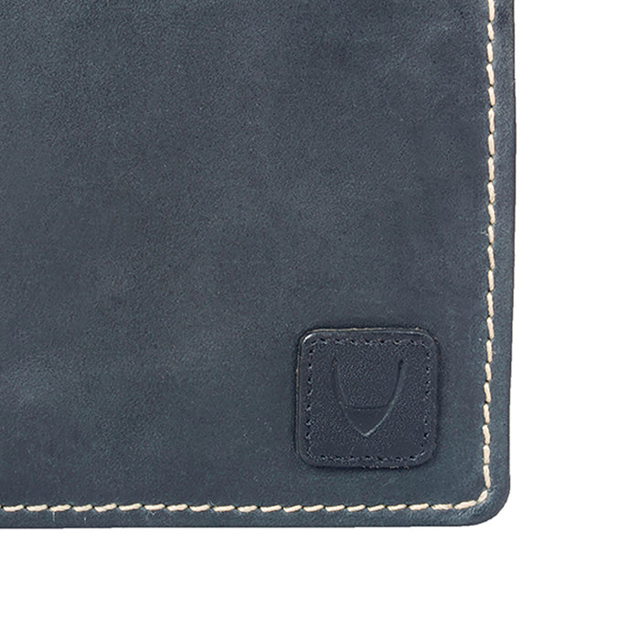 Csw-002 Black Leather Bi-Fold Wallet
