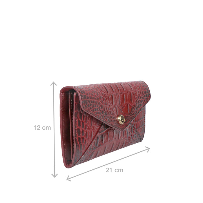 Cupertino W1 Marsala Leather Clutch Wallet