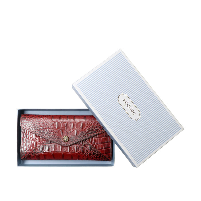 Cupertino W1 Marsala Leather Clutch Wallet