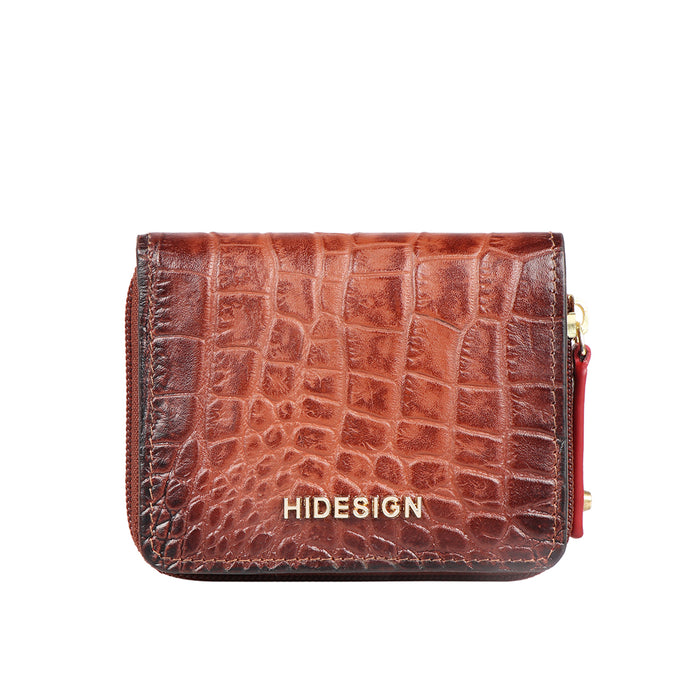 Cupertino W2 Tan Leather Bi-Fold Wallet