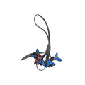 Cyra 01 Leather Flower Charm