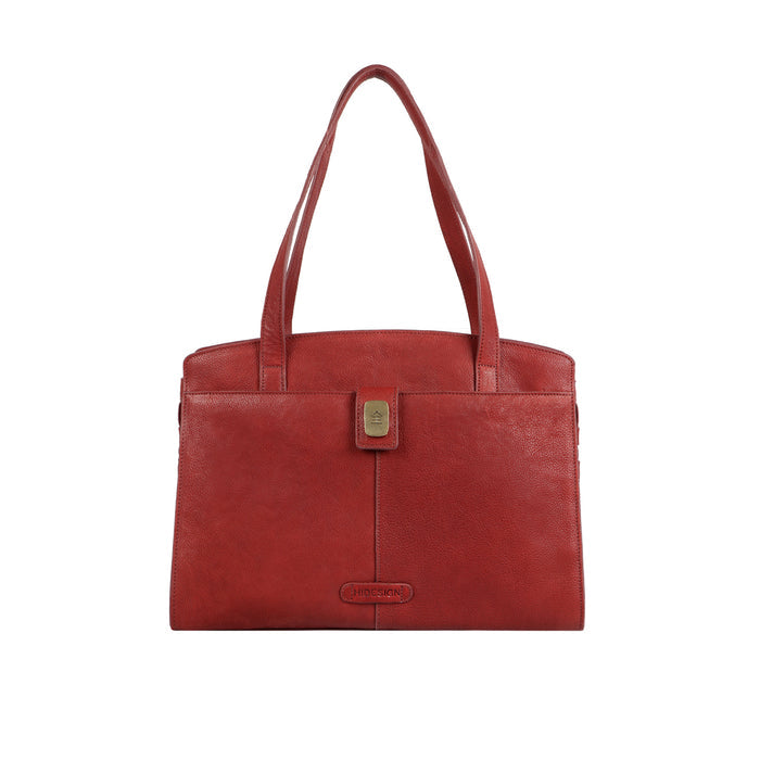 Daicho 01 Marsala Leather Shoulder Bag