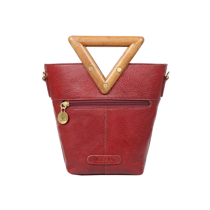 Daishi 01 Marsala Leather Sling Bag