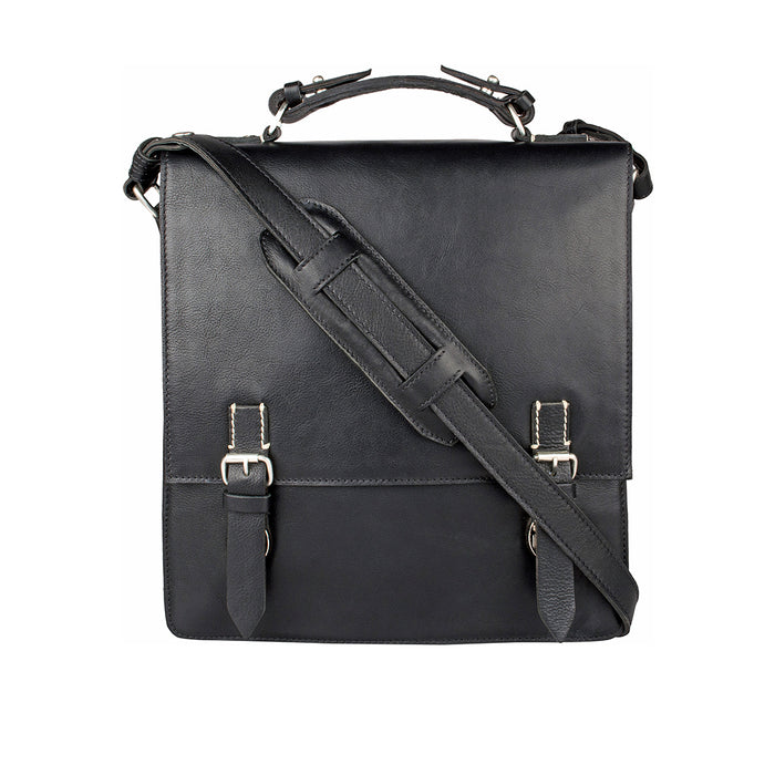 Daniel Black Leather  Crossbody