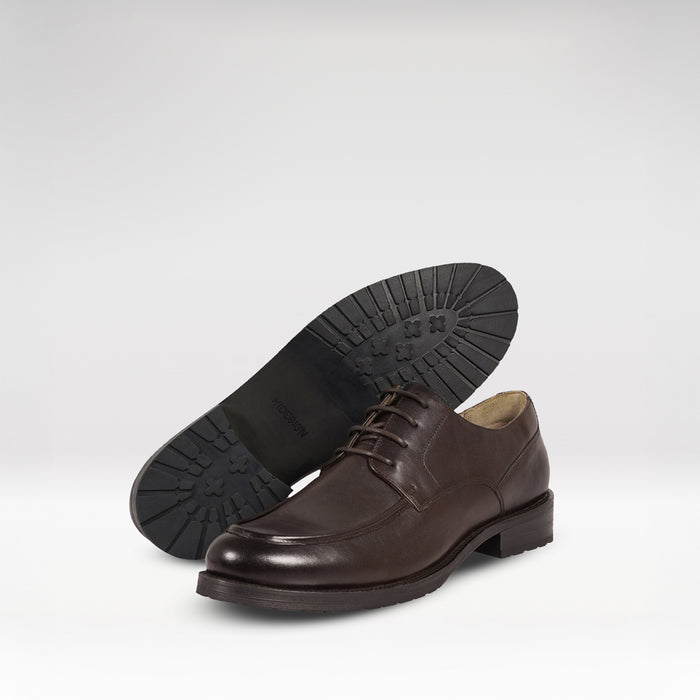 Davos Men's Brown Leather Shoes