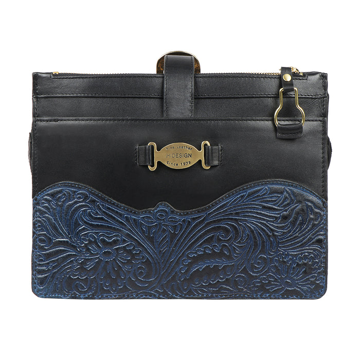 Desert Wind 02 Black Leather Crossbody
