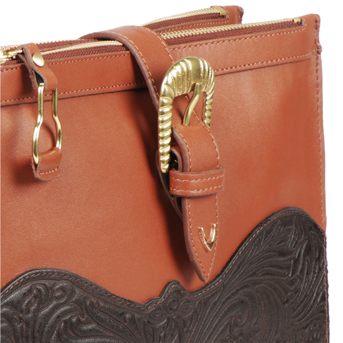 Desert Wind 02 Tan Leather Crossbody