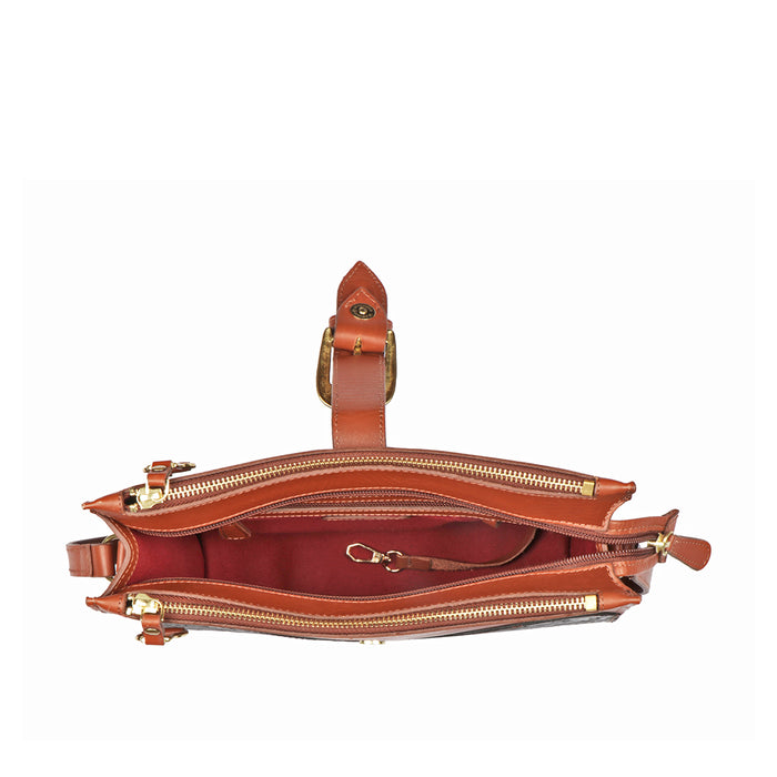 Desert Wind 02 Tan Leather Crossbody