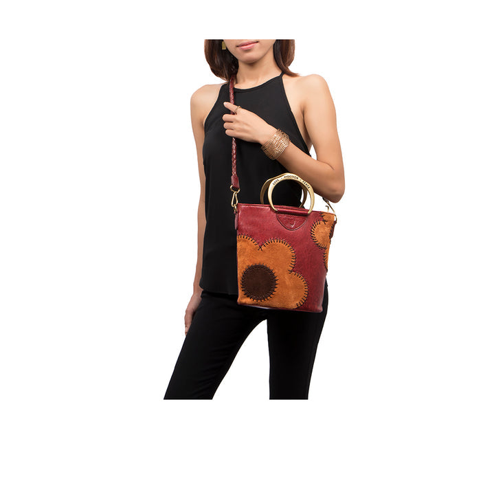 Diana 01 Red Leather Crossbody