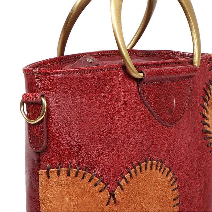 Diana 01 Red Leather Crossbody