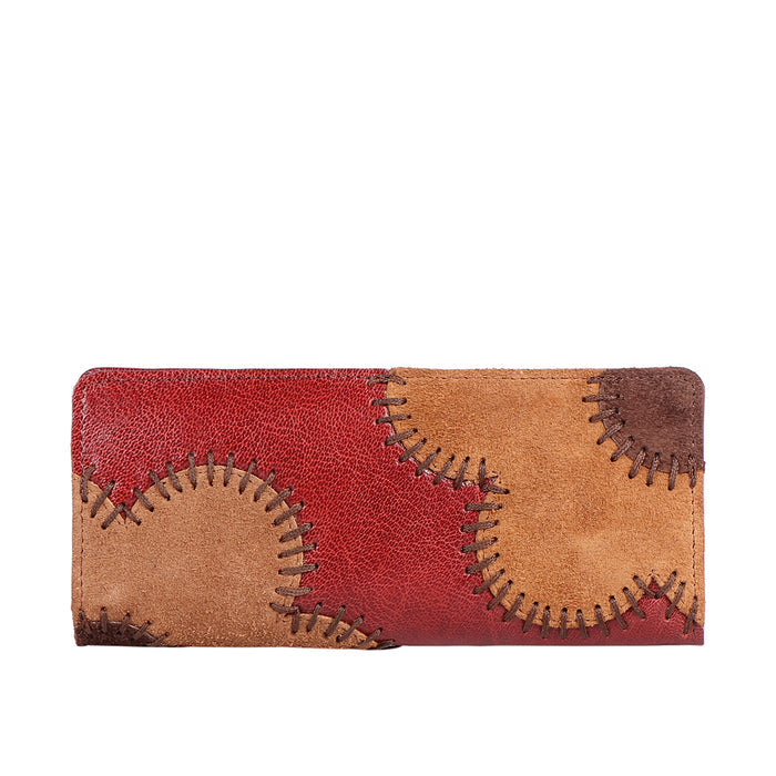 Diana W1 Red Leather Bi-Fold Wallet