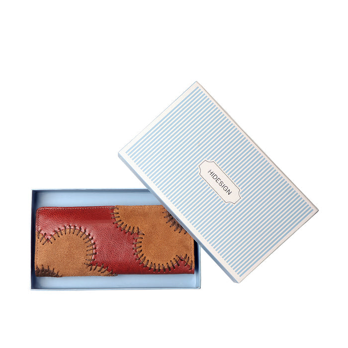 Diana W1 Red Leather Bi-Fold Wallet