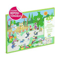 Djeco - Fanfare 30pcReusable Puffy Stickers
