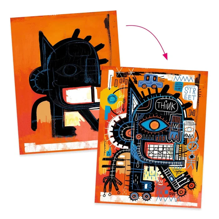 Djeco - Inspired Art Brooklyn-Jean Michel Basquiat