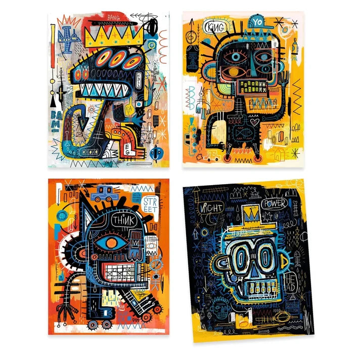 Djeco - Inspired Art Brooklyn-Jean Michel Basquiat