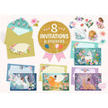 Djeco - Letter Invitation Set - Wonderful Creatures