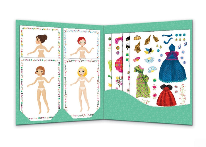 Djeco - Massive Fashion Stickers And Paper Dolls