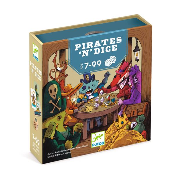 Djeco - Pirates N Dice Card Game