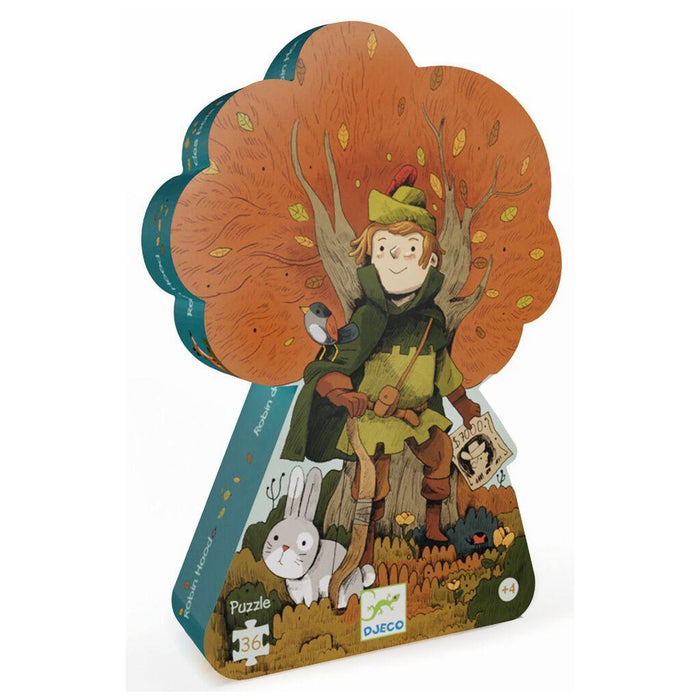 Djeco - Robin Hood Silhouette 36pc Puzzle