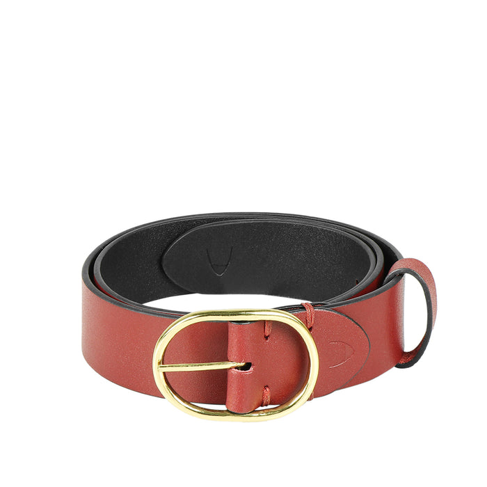 Doloras Women's Black Reversible Leather Belt