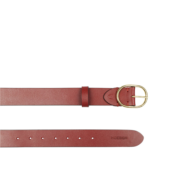 Doloras Women's Black Reversible Leather Belt