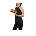 Donna W1 Tan Leather Bi-Fold Wallet