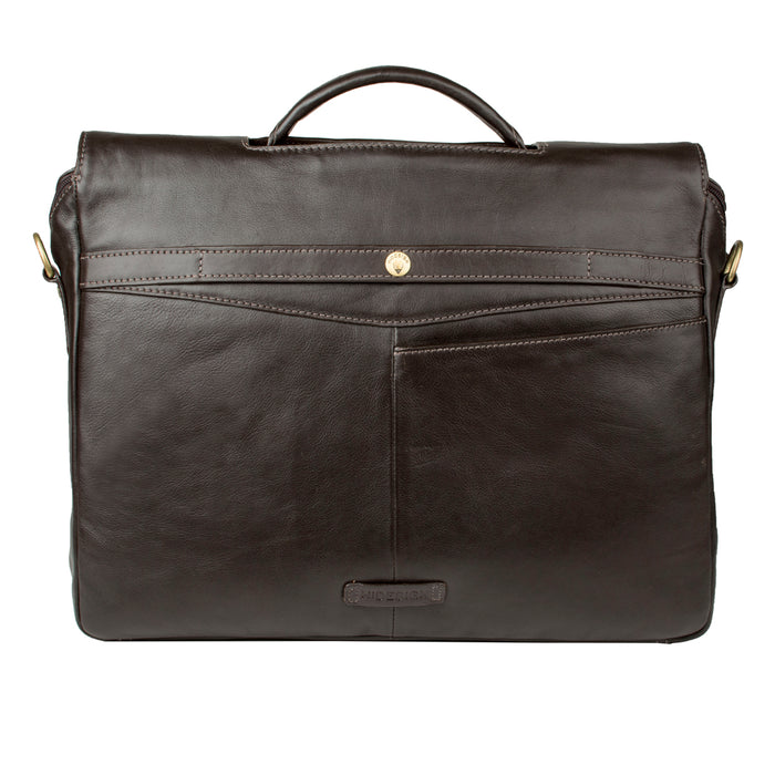 Douglas 01 Brown Leather  Briefcase