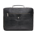 Draper 01 Black Leather  Briefcase