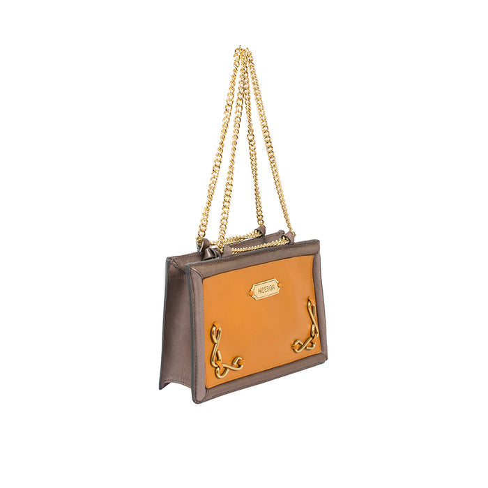 Dumas 02 Brown Leather Sling Bag