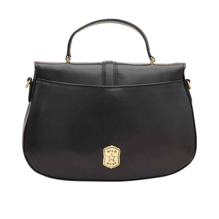 Durango 02 Black Leather Sling Bag