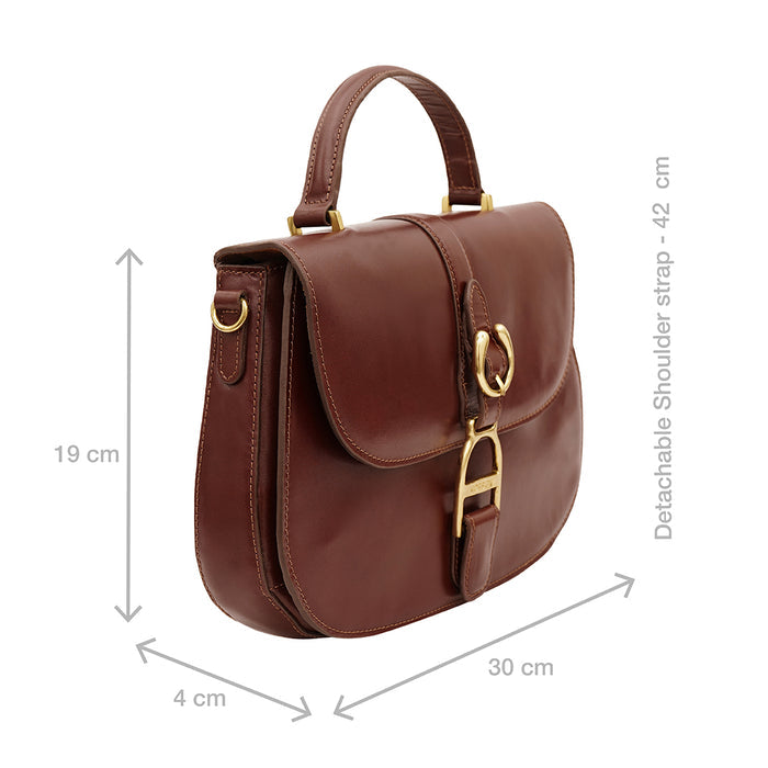 Durango 02 Tan Leather Sling Bag