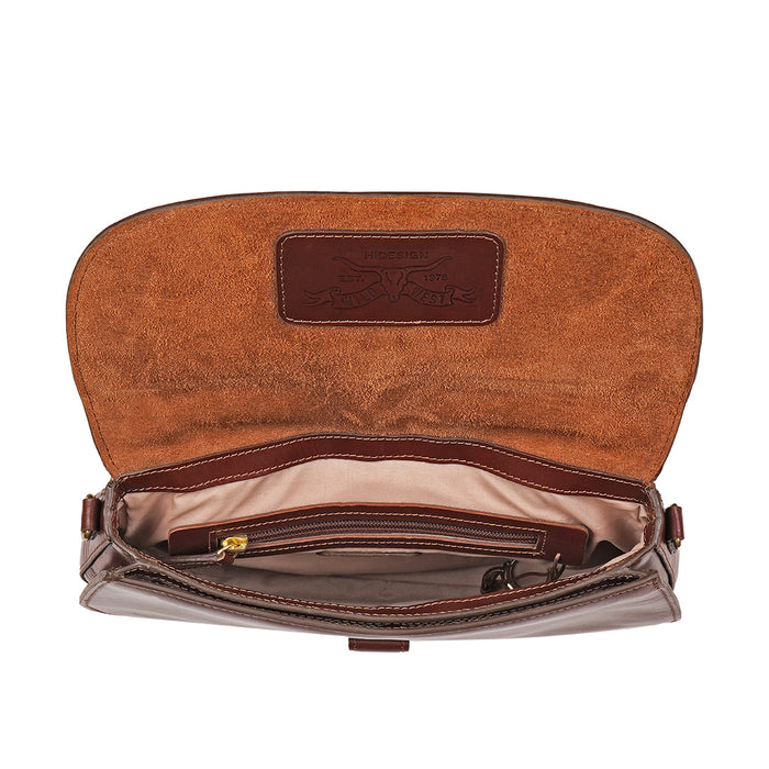 Durango 02 Tan Leather Sling Bag