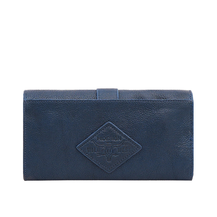 Durango W1 Blue Leather Sling Wallet