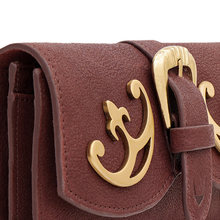 Durango W1 Marsala Leather Sling Wallet