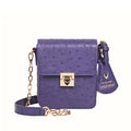 Eda 02 Violet Leather Sling Bag