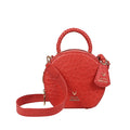 Eda 05 Red Leather Shoulder Bag