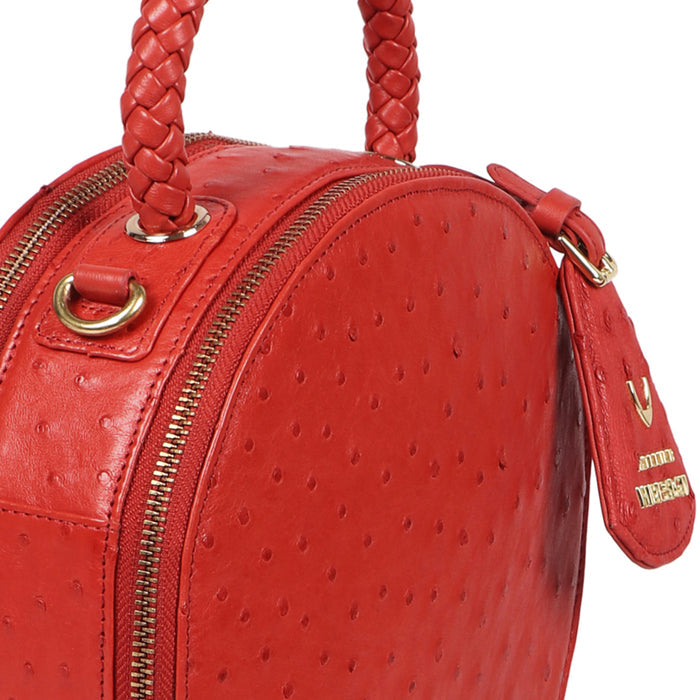 Eda 05 Red Leather Shoulder Bag