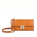 Eda W3 Tan Leather Sling Wallet