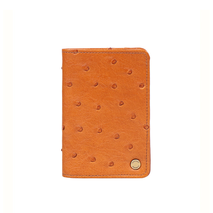 Eda W4 Tan Leather Card Holder
