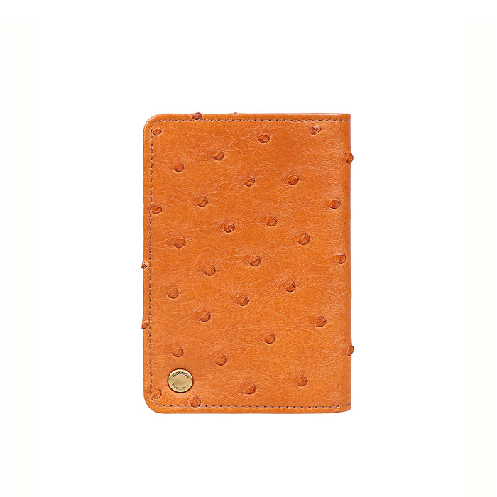 Eda W4 Tan Leather Card Holder