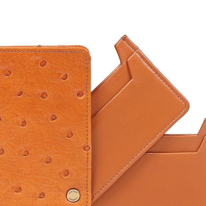Eda W4 Tan Leather Card Holder