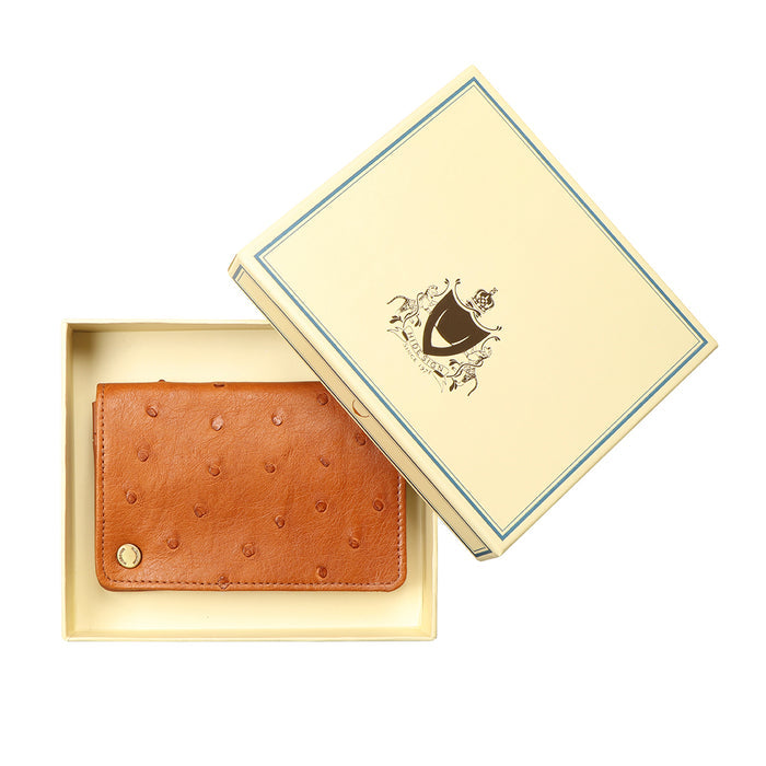 Eda W4 Tan Leather Card Holder