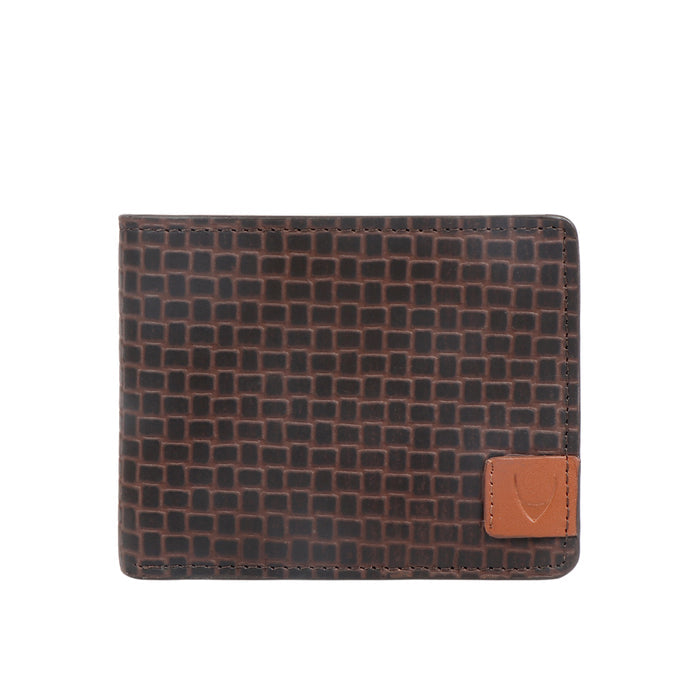 Ee -354-036 Brown Leather Bi-Fold Wallet