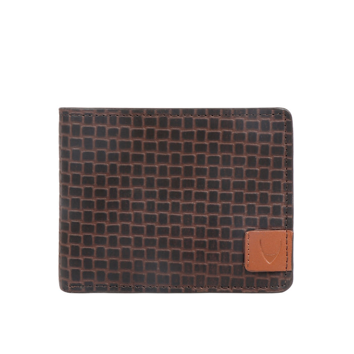 Ee -356-039 Black Leather Bi-Fold Wallet