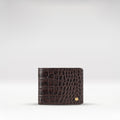 Ee 036-02  Brown Leather Bi-Fold Wallet