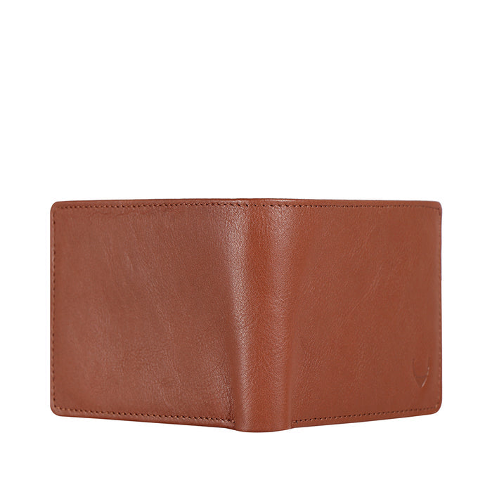 Ee 273-010  Tan Leather Bi-Fold Wallet