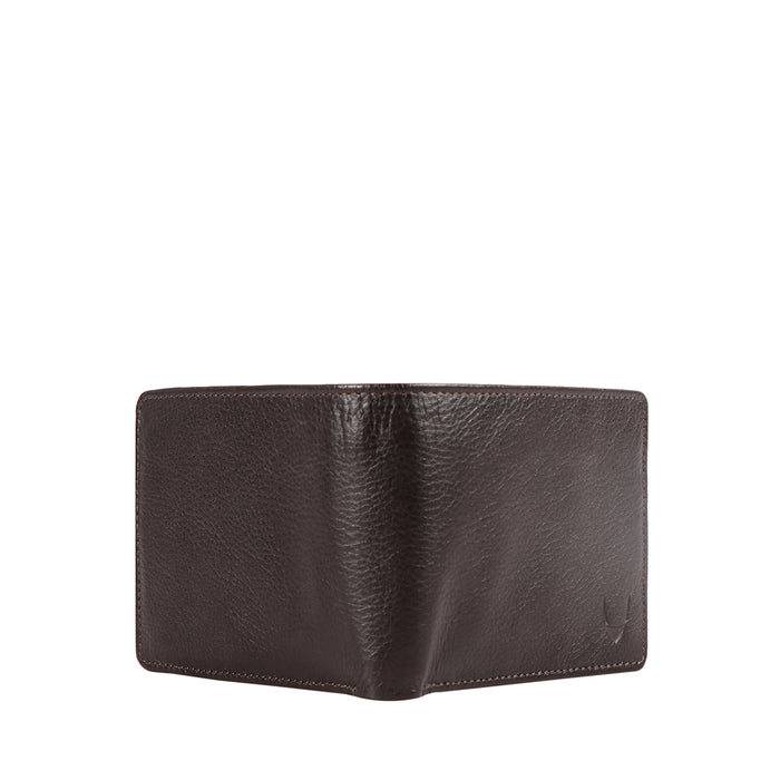 Ee 273-017  Brown Leather Bi-Fold Wallet