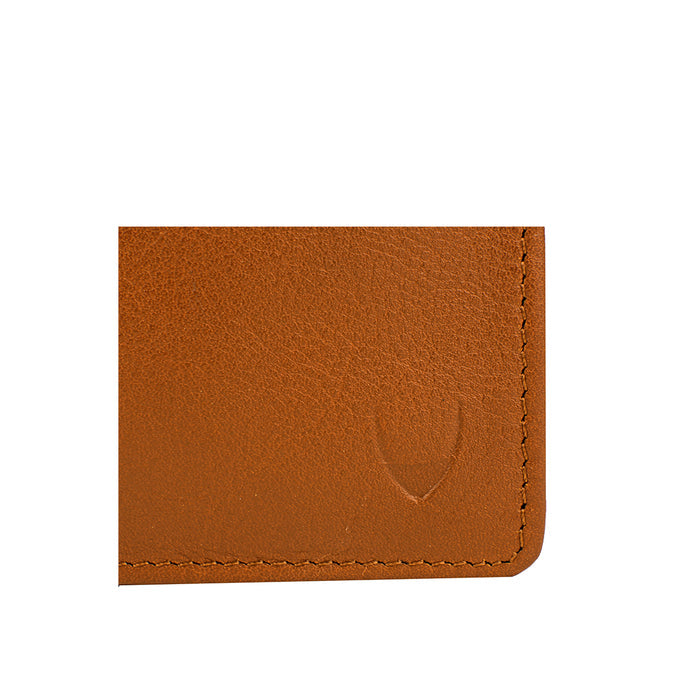 Ee 273-017  Tan Leather Bi-Fold Wallet